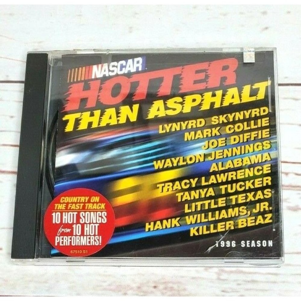 NASCAR Hotter than Asphalt by Various Artists (CD, 1996)